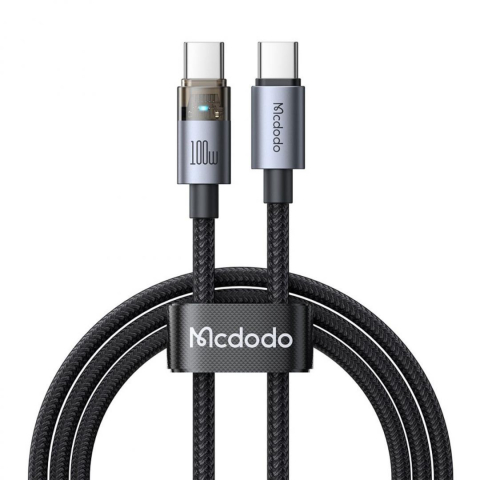 Incarcatoare telefoane - Incarcator MCDODO CA-5580, 100W, 2 porturi, Negru