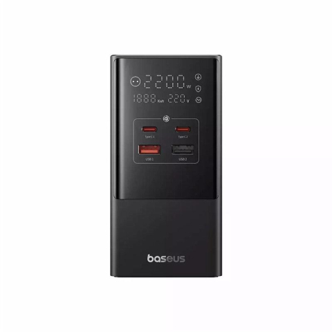 Incarcatoare telefoane - Incarcator Retea Baseus PowerCombo Tower, 35W, 4 porturi, Negru
