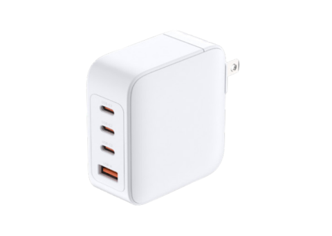 Incarcatoare telefoane - Incarcator Retea D-Link 100W GaN Charger, 100 W, 3 porturi, Alb