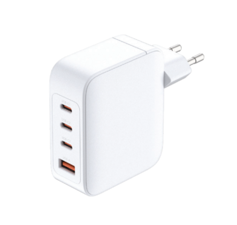 Incarcatoare telefoane - Incarcator Retea D-Link 140W GaN Charger, 140 W, 3 porturi, Alb