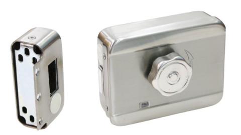 Incuietori - INCUIETOARE ELECTRICA HIKVISION  DS-K4E100 , Tensiune alimentara:DC 12V ± 10%, 12 VDC to 18 VDC, working current  < 350 mA, standby, current < 25 mA, unlock time 1 , Dimensiune: 130 mm × 100 mm × 61.2