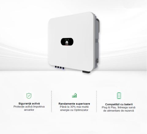 Invertoare solare monofazate - INVERTER HUAWEI SUN2000-10K-LC0