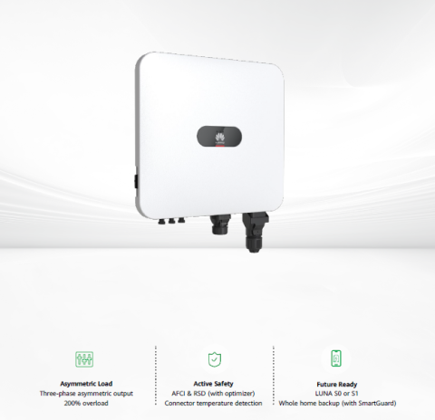 Invertoare solare trifazate - INVERTER HUAWEI SUN2000-8K-MAP0