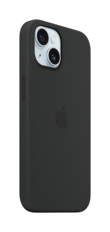 Accesorii - iPhone 15 Silicone Case with MagSafe - Black