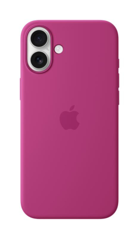 Accesorii - iPhone 16 Plus Silicone Case with MagSafe - Fuchsia
