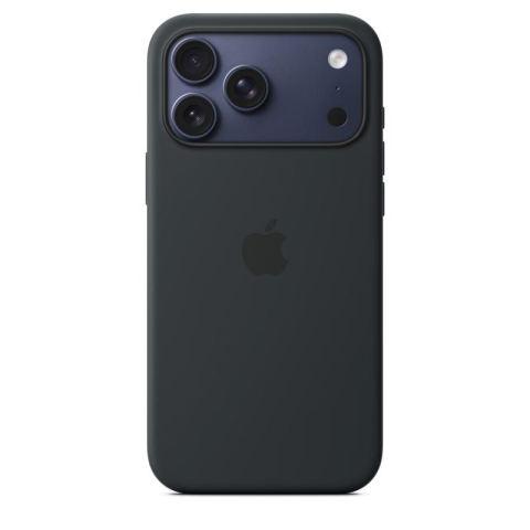 Accesorii - iPhone 17 Pro Max Silicone Case with MagSafe - Black