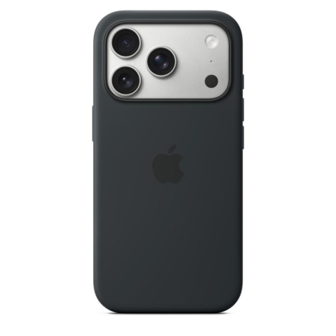 Accesorii - iPhone 17 Pro Silicone Case with MagSafe - Black