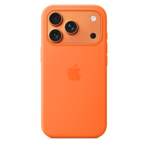 Accesorii - iPhone 17 Pro Silicone Case with MagSafe - Orange