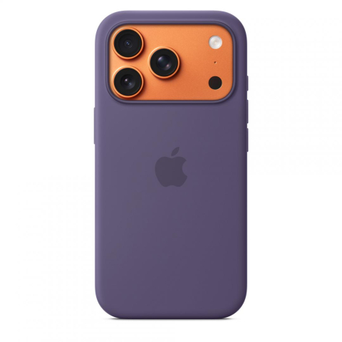 Accesorii - iPhone 17 Pro Silicone Case with MagSafe - Purple Fog