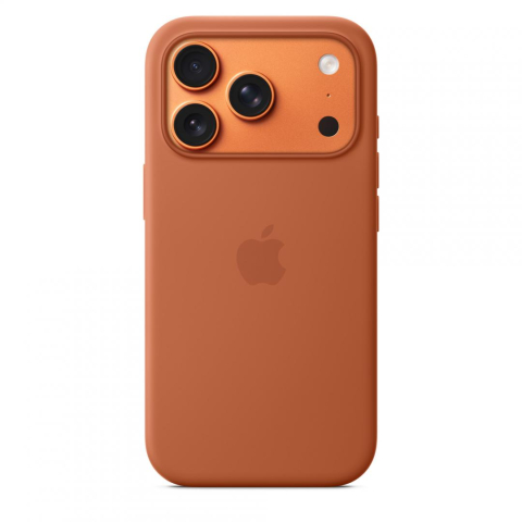 Accesorii - iPhone 17 Pro Silicone Case with MagSafe - Terra Cotta