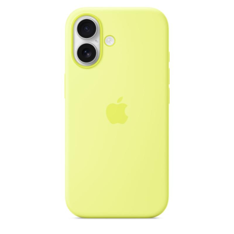 Accesorii - iPhone 17 Silicone Case with MagSafe - Neon Yellow