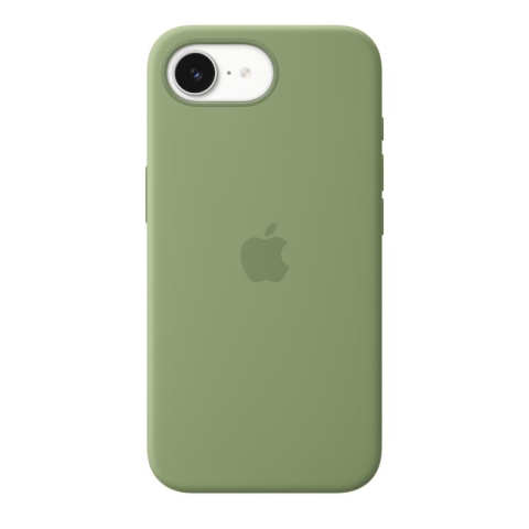 Accesorii - iPhone 17e Silicone Case with MagSafe - Light Moss