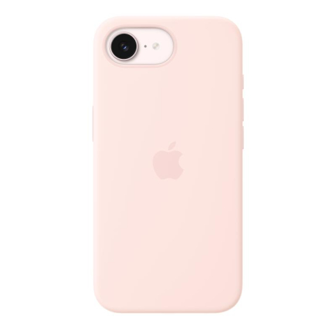 Accesorii - iPhone 17e Silicone Case with MagSafe - Soft Pink