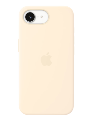 Accesorii - iPhone 17e Silicone Case with MagSafe - Vanilla