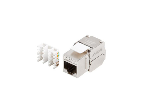 Accesorii - KEYSTONE MODULE TOOLLESS RJ45 CAT.7 FTP 180° LANBERG