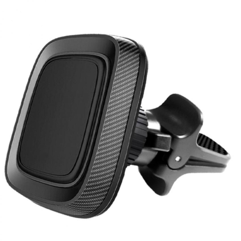 Accesorii - Lemontti Suport Auto Magnetic 360 Flex, prindere la sistemul de ventilatie, Negru