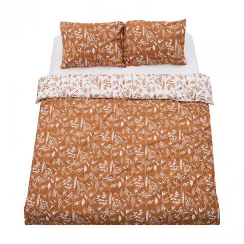 Lenjerii de Pat - Lenjerie dubla 100% bumbac,4 piese, Meng