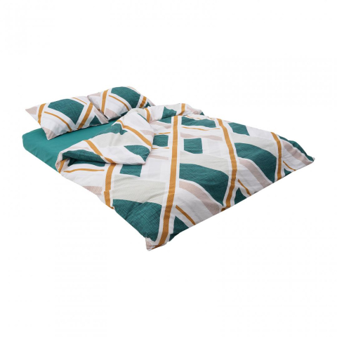 Lenjerii de Pat - Lenjerie kingsize, bumbac,132 TC, Noris