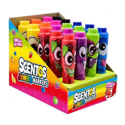 Papetarie - MARKER JUMBO PARFUMAT, SCENTOS, 20 MARKERE/SET