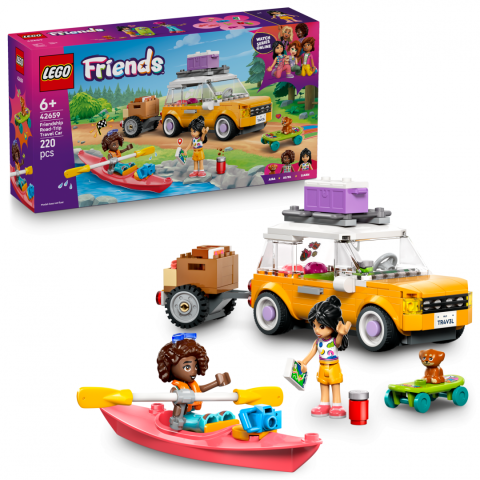 Seturi de constructie - MASINA CALATORII PRIETEN. LEGO42659
