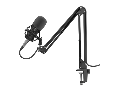 Microfoane - Microfon GENESIS Radium 300 XLR, tip Condenser, USB/3.5 mm