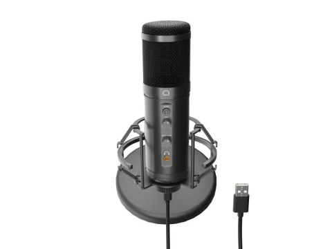 Microfoane - Microfon GENESIS Radium 600 G2, tip Condenser, USB/3.5 mm