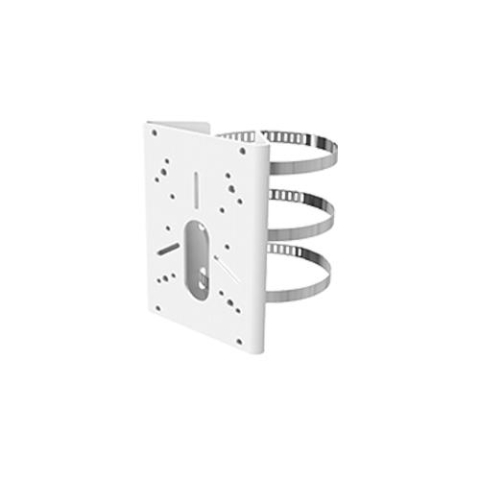 Accesorii - Milesight Pole Mount A02, suport de fixare pe stalpi cu diametru intre 67-127mm,  greutate: 1kg, dimensiuni: 134*126*40mm, greutate: 620g