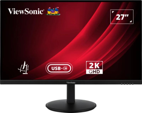 Monitoare LED - Monitor Consumer ViewSonic VG2709-2K-MHDU-2, 27", 2560 x 1440 pixeli, Black, 3 ani Garantie