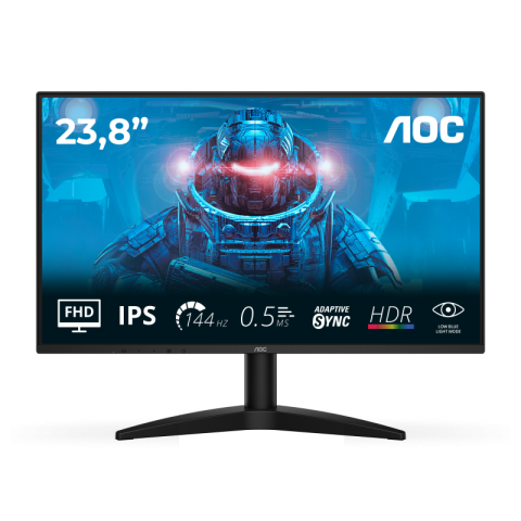 Monitoare LED - Monitor Gaming AOC 24B36X, 23.8", 1920 x 1080 pixeli, Black, 3 ani Garantie