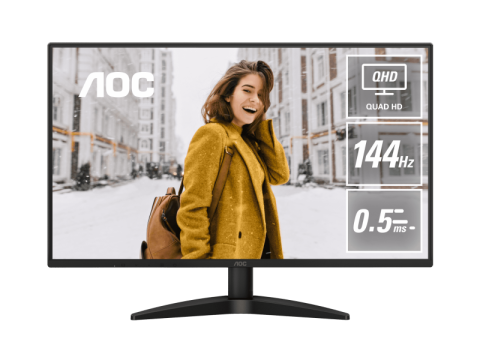 Monitoare LED - Monitor Gaming AOC Q27B36X, 27", 2560 x 1440 pixeli, Black, 3 ani Garantie