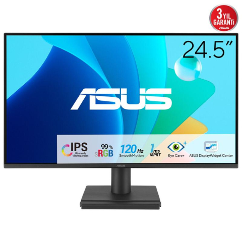 Monitoare LED - Monitor Gaming ASUS VA259HGA, 24.5", 1920 x 1080 pixeli, Black, 3 ani Garantie