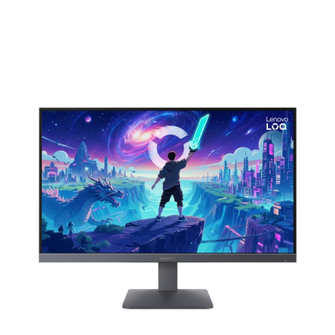 Monitoare LED - Monitor Gaming Lenovo LOQ 27Q-10, 27", 2560 x 1440 pixeli, Lunar Grey, 3 ani Garantie