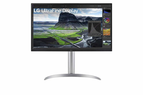 Monitoare LED - Monitor Gaming LG 27UQ850V-W, 27", 3840 x 2160 pixeli, White, 2 ani Garantie