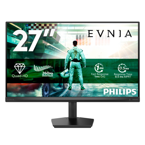 Monitoare LED - Monitor Gaming Philips 27M2N3500PF/00, 27", 2560 x 1440 pixeli, Black, 3 ani garantie