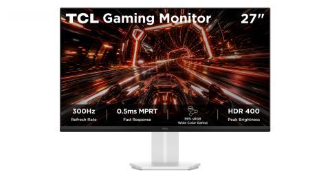 Monitoare LED - Monitor Gaming TCL 27" 27P1AD, Full HD (1920x1080), 280Hz, 5 ms, 2x HDMI, 1x DP, 1x Jack