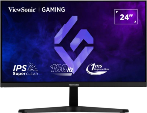 Monitoare LED - Monitor Gaming ViewSonic VX24G1-HD, 23.8", 1920 x 1080 pixeli, Black, 2 ani Garantie