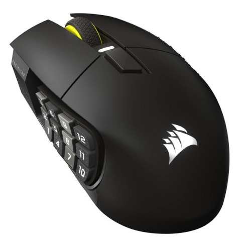  Mouse - Mouse Gaming Wireless CORSAIR Scimitar Elite Wireless SE, 33000 dpi, Negru