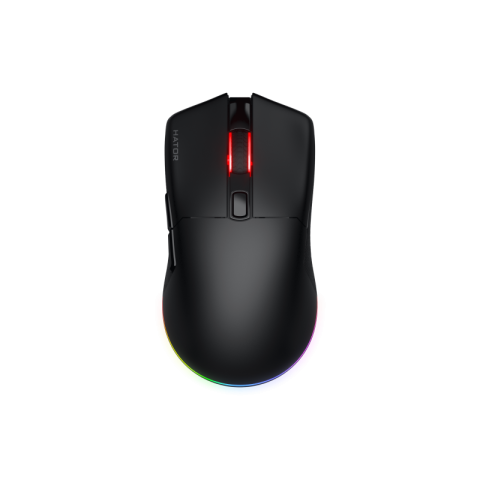  Mouse - Mouse Gaming Wireless HATOR Pulsar 3 Wireless, 12000 dpi, negru