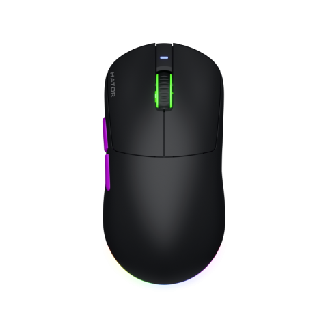  Mouse - Mouse Gaming Wireless Hator Quasar 3 Ultra 8K Wireless, 30000 DPI, negru