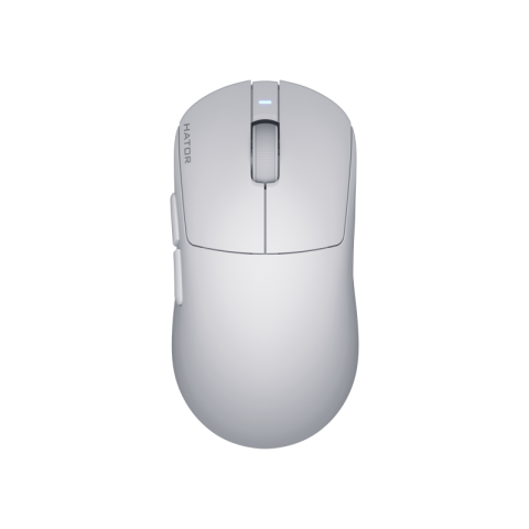  Mouse - Mouse Gaming Wireless HATOR Quasar 3S Ultima 8K Wireless, 30000 dpi, Alb