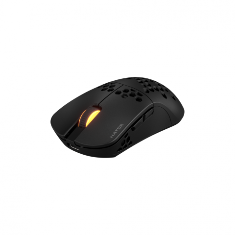 Mouse - Mouse Gaming Wireless Hator Stellar Pro Wireless, 26000 DPI, negru