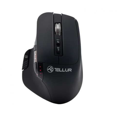  Mouse - Mouse Gaming Wireless TELLUR Shade, 3200 dpi, Negru