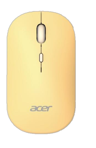  Mouse - Mouse Wireless Acer AMR130, 1600 dpi, Galben