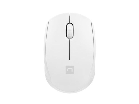  Mouse - Mouse Wireless NATEC STORK, 1600 dpi, Alb