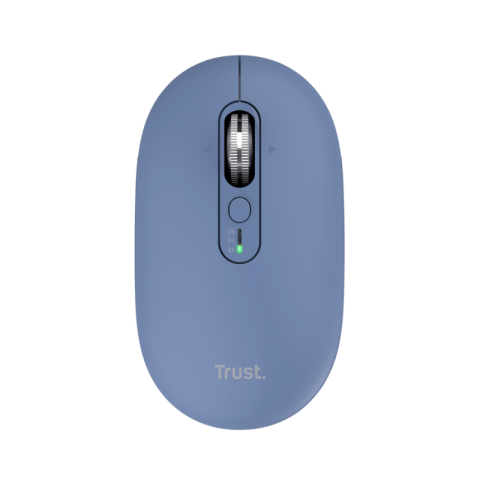  Mouse - Mouse Wireless Trust Seron Slim Multi, 3200 dpi, Albastru