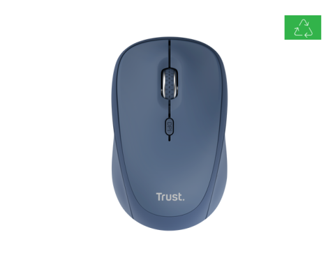  Mouse - Mouse Wireless TRUST Yvi+, 1600 DPI, Albastru