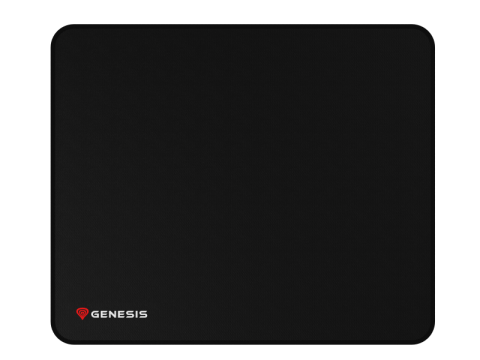 Mousepad - Mousepad Gaming GENESIS Carbon 500 M Logo, 250 x 300 mm, Negru