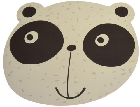 Individual masa - Napron Panda,40x40 cm