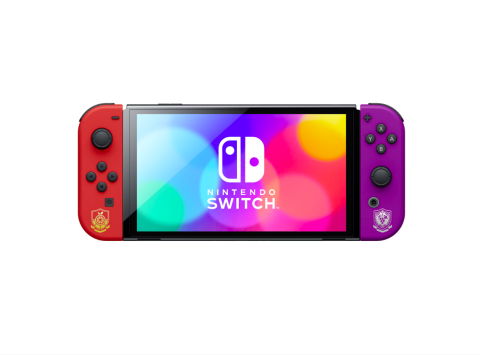 Console Portabile - Nintendo Switch OLED Pokémon Scarlet & Violet Edition