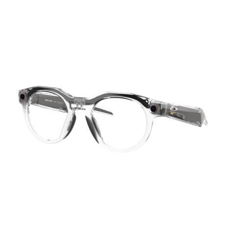 Ochelari Meta - Oakley Meta HSTN AI Glasses Clear Frame Transitions Grey Lenses Wide - High Bridge Fit